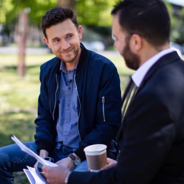 DTC's Dan Currier With Client